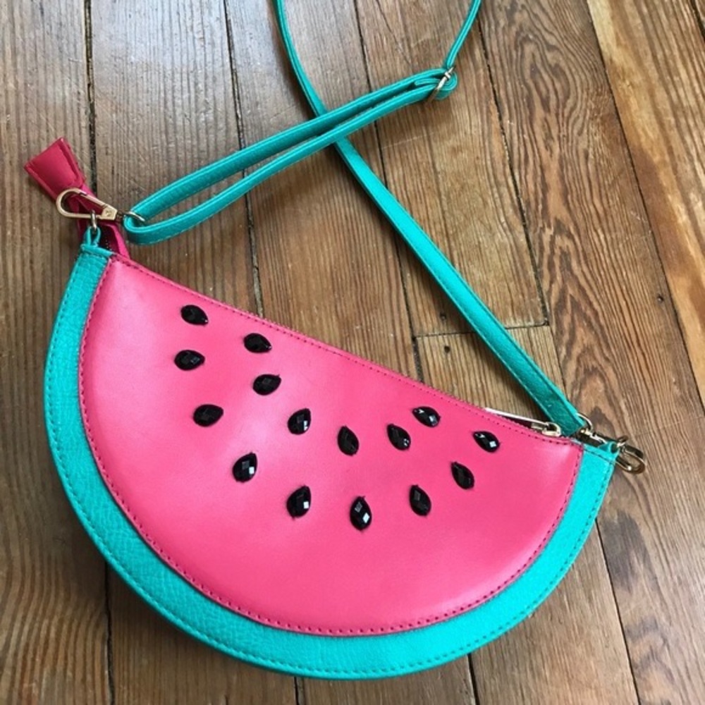 ModCloth Watermelon-shaped purse.